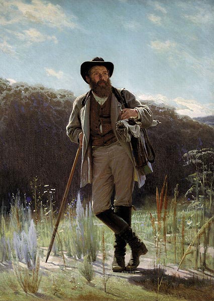 Portrait of the painter Ivan Shishkin